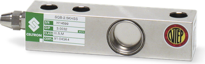 VPG VPG Celtron SQB-HSS Stainless Steel, Single-Ended Beam Load Cell Celtron Load Cell, SEB SQB-HSS-1K 1,000lb 20ft Celtron /v NTEP III SST WS IP67 FM
