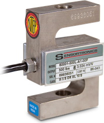 VPG Sensortronics Load Cell, SBM 60001A1.5K- 1177 1500lb 20ft Sensortronics 3mV/V 350 OHM WW NTEP III 5S/ IIIL 10S FM IP67 # 61125