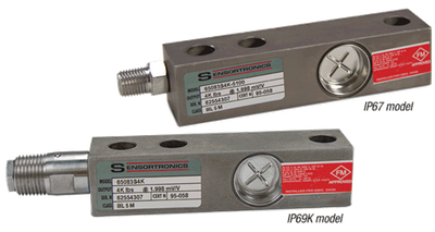 VPG VPG Sensortronics 65083S Single-ended Beam, Stainless Steel Load Cell Sensortronics Load Cell, SEB 65083S1k- 5100 1000lb 20ft SENSTRS /V NTEP Class III SST WS FM IP67