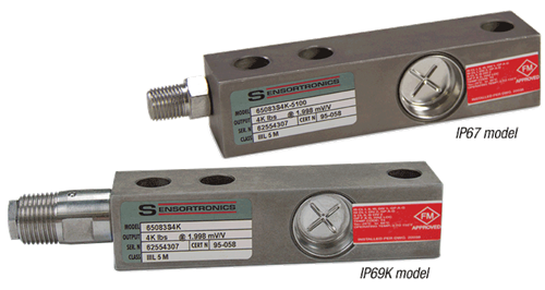 VPG® Sensortronics® 65083S Single-ended Beam, Stainless Steel Load Cell