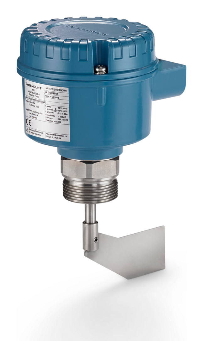 Rosemount 2501 Solids Level Switch (Rotating Paddle) # 2501