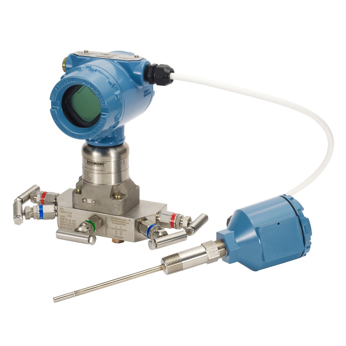 Rosemount 4088 MultiVariable Transmitter with 305 manifold and RTD sensor