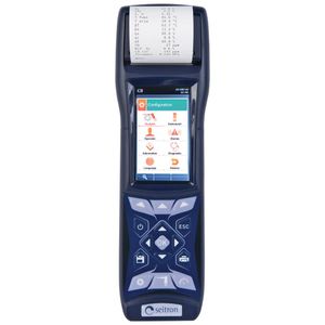 Seitron S6000 5-Gas Portable Emissions Analyzer: O2, CO, CO2, NO, NO2, Total NOx, SO2, Built-In Printer # S6000-5DS