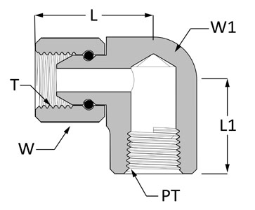 SSP Pipe SWIVEL.3/4 x 3/4 Female PIPE90 # PS12FE