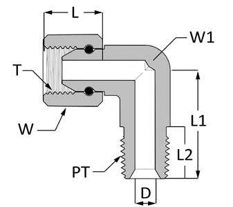 SSP Pipe Swivel 1/8 x 1/8 Male PIPE9 # PS2ME