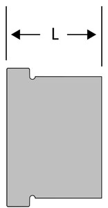 SSP Face Seal Blank Sleeve # 4 # P4BS