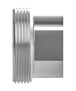SSP Pipe Socket Weld Threaded Piece - HP ORFS rendering