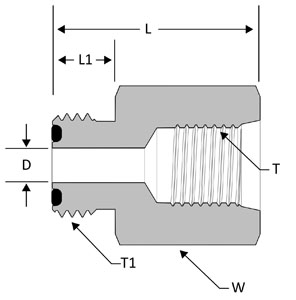 SSP P4-6FGC 316SS # P4-6FGC