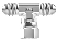 SSP SAE Face SL.#6 Swivel Brch Tee # S6SBT