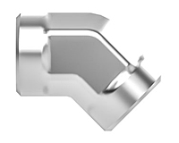 Male x Female 45-Degree Elbow