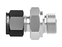SSP Unilok 316SS Male Connector 1/4" Tube x 3/8" ISO Parallel # ISSU4MCRS6