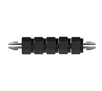 SSP Unilok 316SS #2 Nut & Ferrule Set (5 Pack) # ISSU2NFS