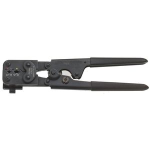 Klein Klein Combination Cutting Tools Compound Action Ratcheting Crimper - Insulated Terminals