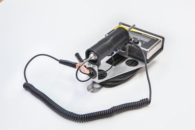 ThermoProbe TP9-A Thermometer, 75 Feet (23m) Cable, Standard Weight Probe, Brass Markers at 5 Feet Intervals, ATEX/IECEx C # TP9A-075-SW-SM