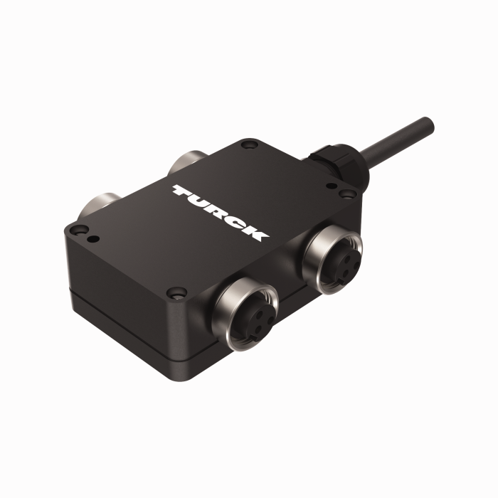 Passive Actuator/Sensor Junction Box, 4 Ports - 7/8” minifast I/O Ports (4 RKF 30-10M)