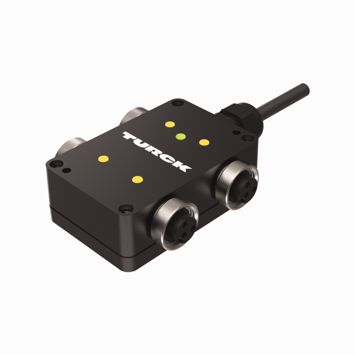 Passive Actuator/Sensor Junction Box, 4 Ports - 7/8” minifast I/O Ports (4 RKF 30-X5-1M)