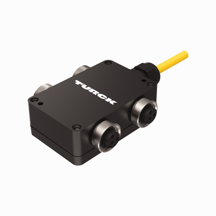 Passive Actuator/Sensor Junction Box, 4 Ports - 7/8” minifast I/O Ports (4 RKF 301-1M)