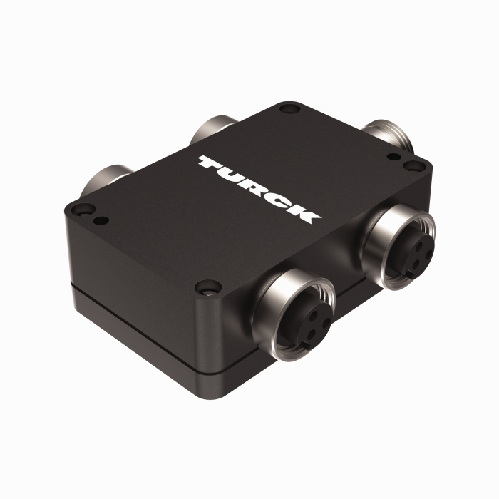 Passive Actuator/Sensor Junction Box, 4 Ports - 7/8” minifast I/O Ports (4 RKF 301-B1131)