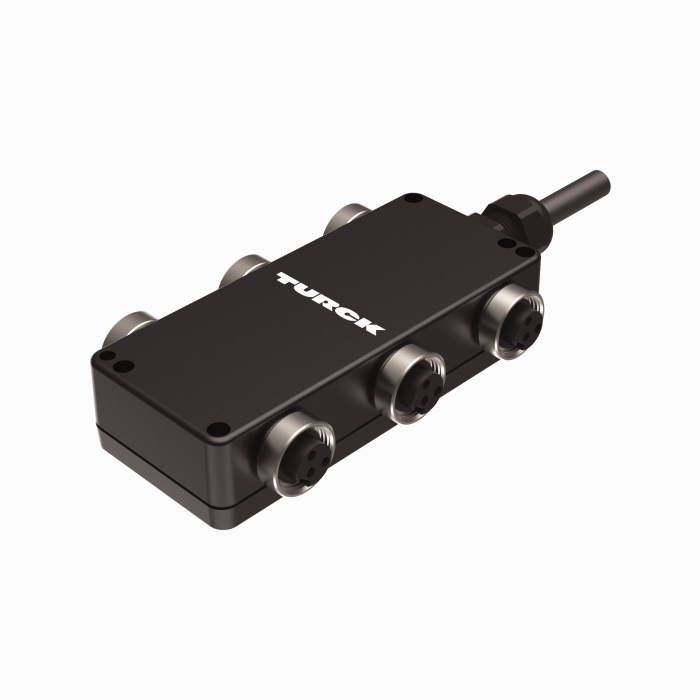 Passive Actuator/Sensor Junction Box, 6 Ports - 7/8” minifast I/O Ports (6 RKF 30-3M)
