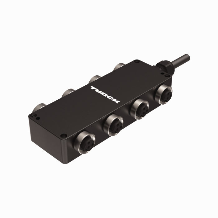 Passive Actuator/Sensor Junction Box, 8 Ports - 7/8” minifast I/O Ports (8 RKF 30-0.5M)