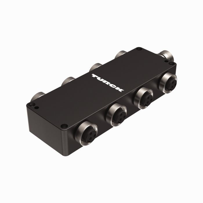 Passive Actuator/Sensor Junction Box, 8 Ports - 7/8” minifast I/O Ports (8 RKF 30-CS12)