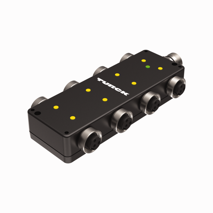 Passive Actuator/Sensor Junction Box, 8 Ports - 7/8” minifast I/O Ports (8 RKF 30-X9-CS12)