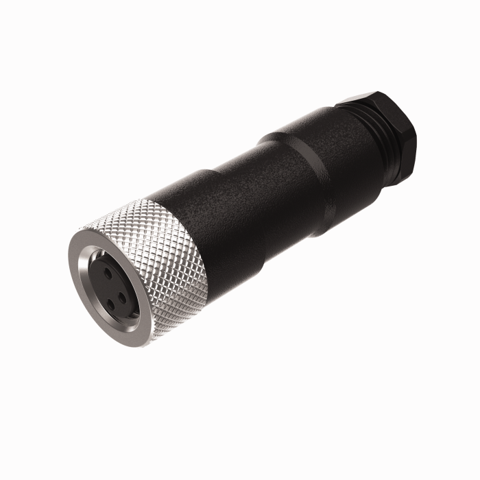 Actuator and Sensor Field Wireable - M8 × 1 Female Connector, Straight (B 5131-0)