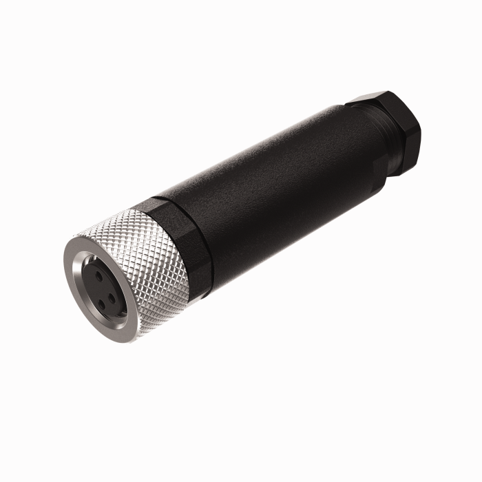 Actuator and Sensor Field Wireable - M8 × 1 Female Connector, Straight (B 5133-0)