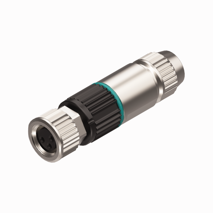 Actuator and Sensor Field Wireable - M8 × 1 Female Connector, Straight (B 5136-0)
