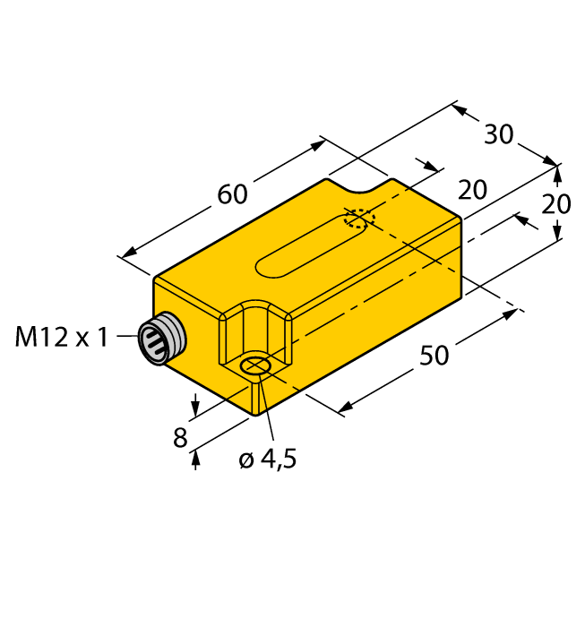 Inclinometer - (B1N360V-Q20L60-2LI2-H1151)