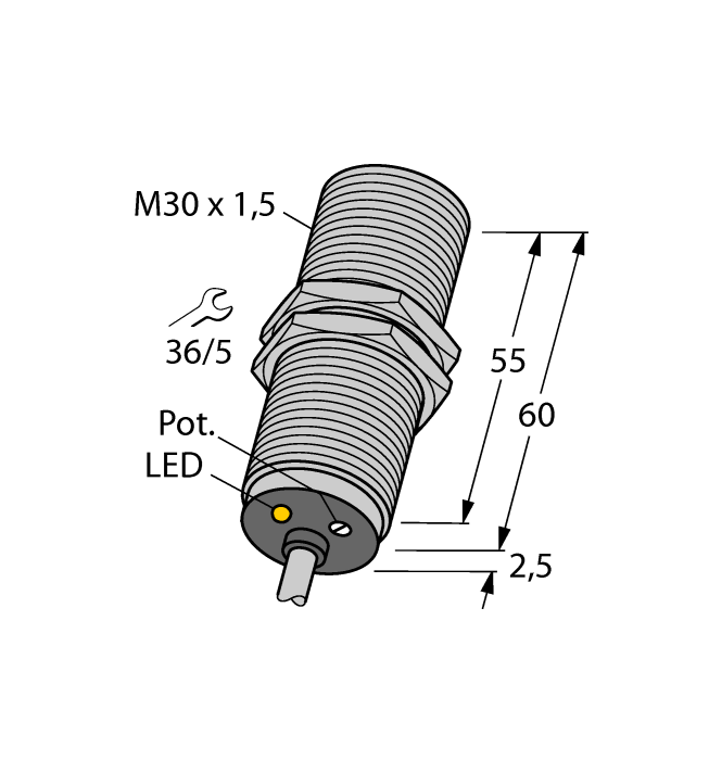Capacitive Sensor - (BC10-M30K-AZ3X)