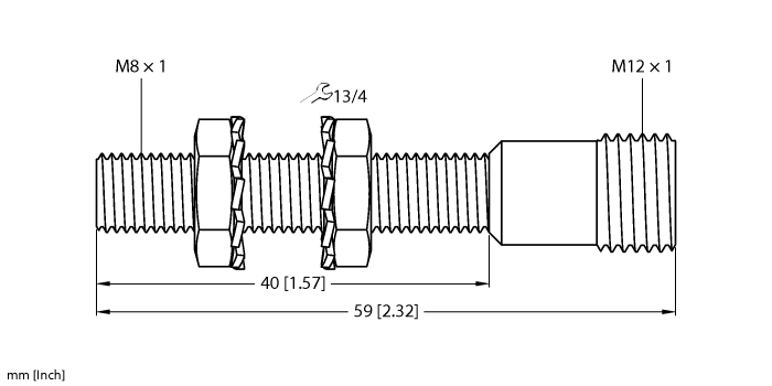 Inductive Sensor - (BI1.5-EG08-AP6-H1341)