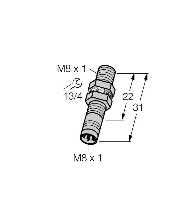 Inductive Sensor - (BI1.5-EG08K-Y1-V1131)