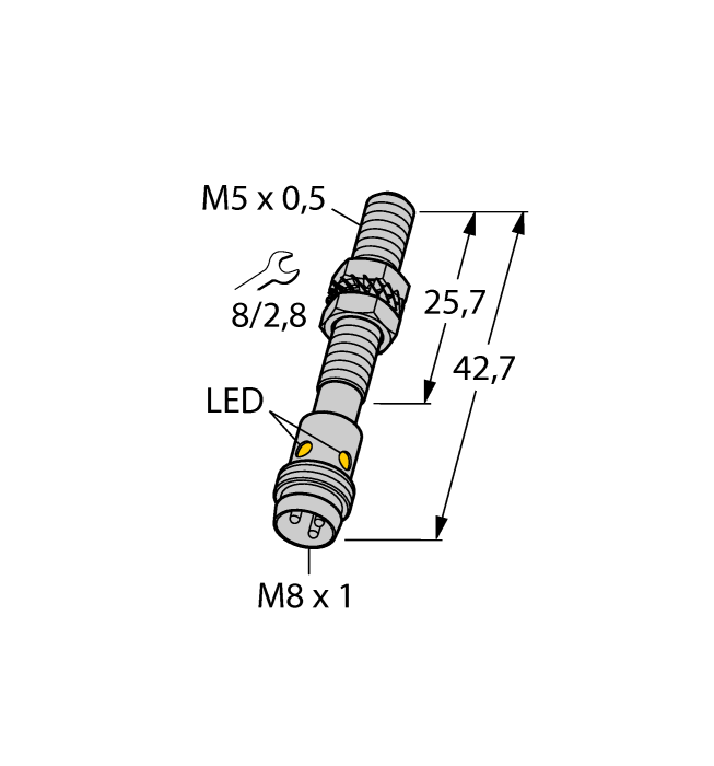 Inductive Sensor - (BI1-EG05-AN6X-V1331/S1367)