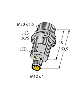 Inductive Sensor - Stainless Steel Front