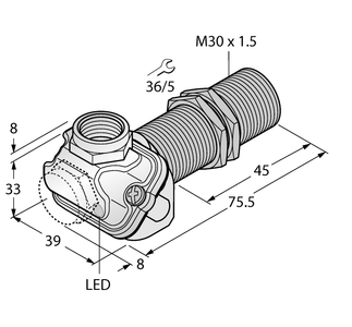 Inductive Sensor - With Increased Temperature Range