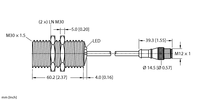 Inductive Sensor - (BI10-G30-AP6X-0.2-RS4T)