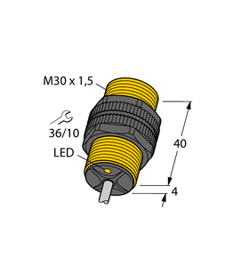 Inductive Sensor - With Extended Temperature Range