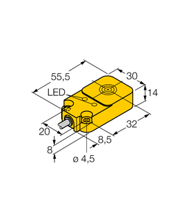 Inductive Sensor - For Use in Vehicle Board Nets