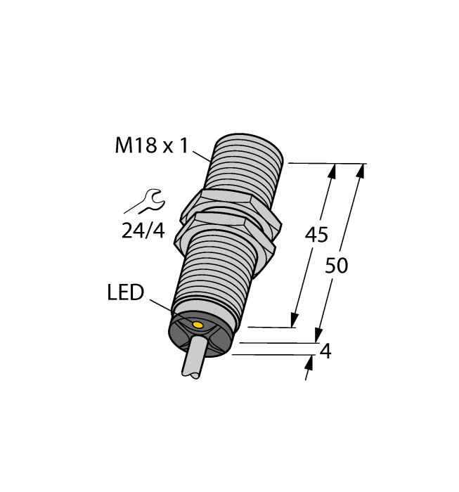 Inductive Sensor - (BI10U-M18-AP6X)
