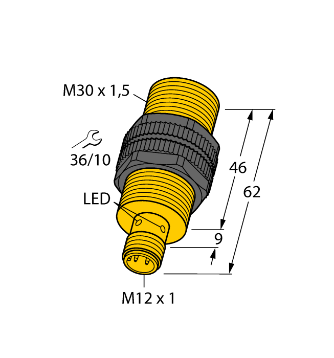 Inductive Sensor - (BI10U-S30-AP6X-H1141)