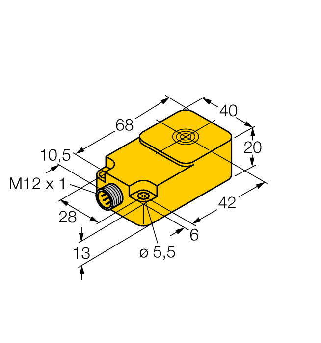 Inductive Sensor - For Differentiation Between Metals (BI15-Q20-2LU-H1141/S950)