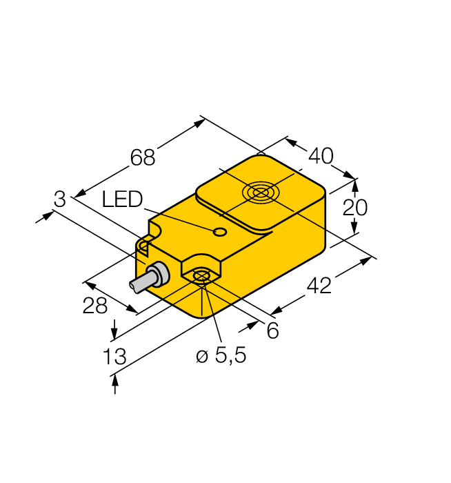 Inductive Sensor - (BI15-Q20-Y1X)