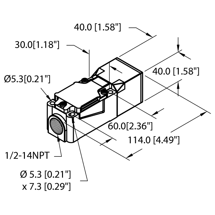 Inductive Sensor - (BI15U-CP40-VP4X2/S10)