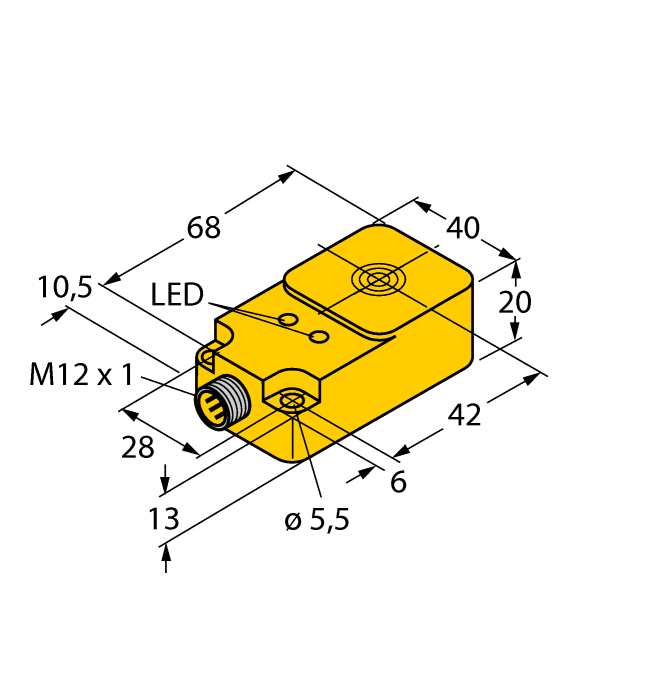 Inductive Sensor - (BI15U-Q20-AN6X2-H1141)