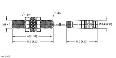 Inductive Sensor - With Increased Switching Distance