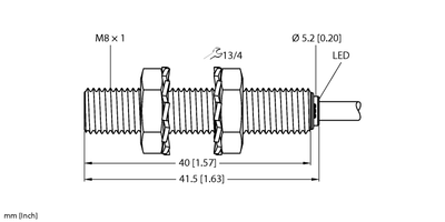 Inductive Sensor - With Increased Temperature Range