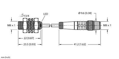 Inductive Sensor - With Increased Switching Distance
