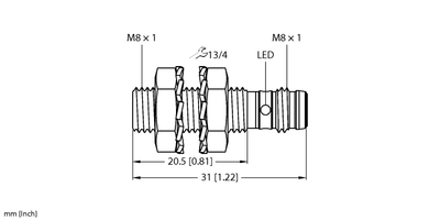 Inductive Sensor - With Weldguard coating
