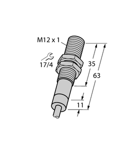 Inductive Sensor - For Harsh Environments and Temperatures up to 120°C